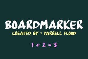 Board Marker: The Playful Typeface for Handmade Brands
