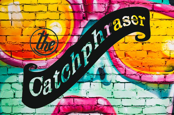 Catchphraser: A Hand-Lettered Decorative Font for Editorial Design