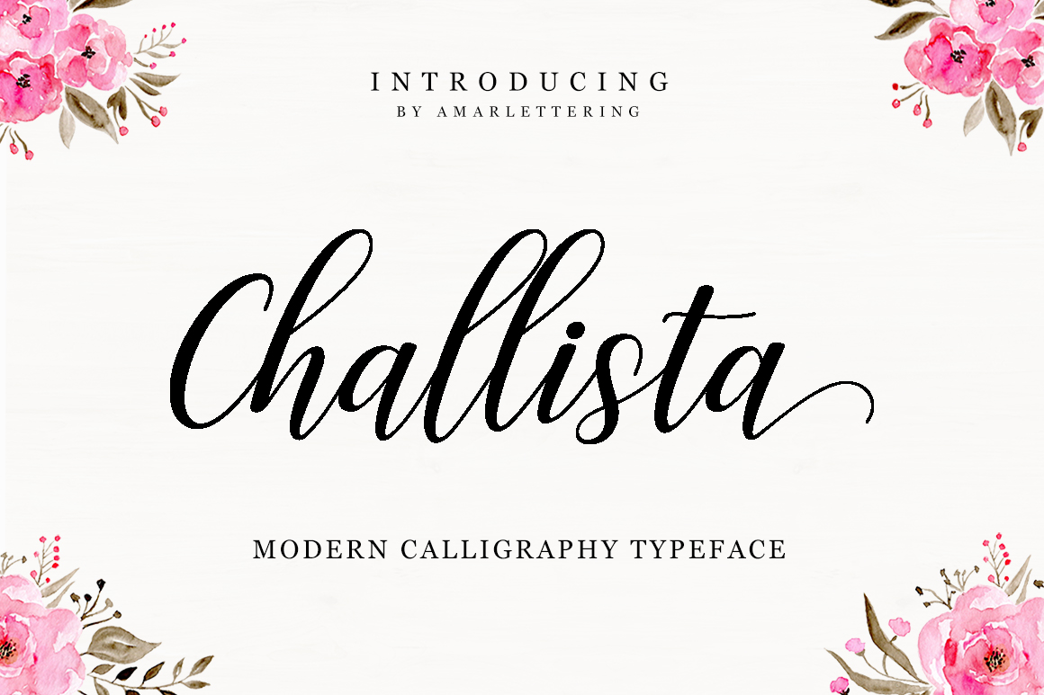 Challista Script: The Perfect Handwritten Font for Crafters