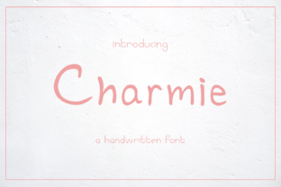 Charmie: The Perfect Handwritten Font for Elegant Crafts