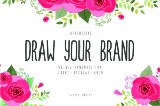 Draw Your Brand Handmade: The Perfect Script Handwritten Font for Makers