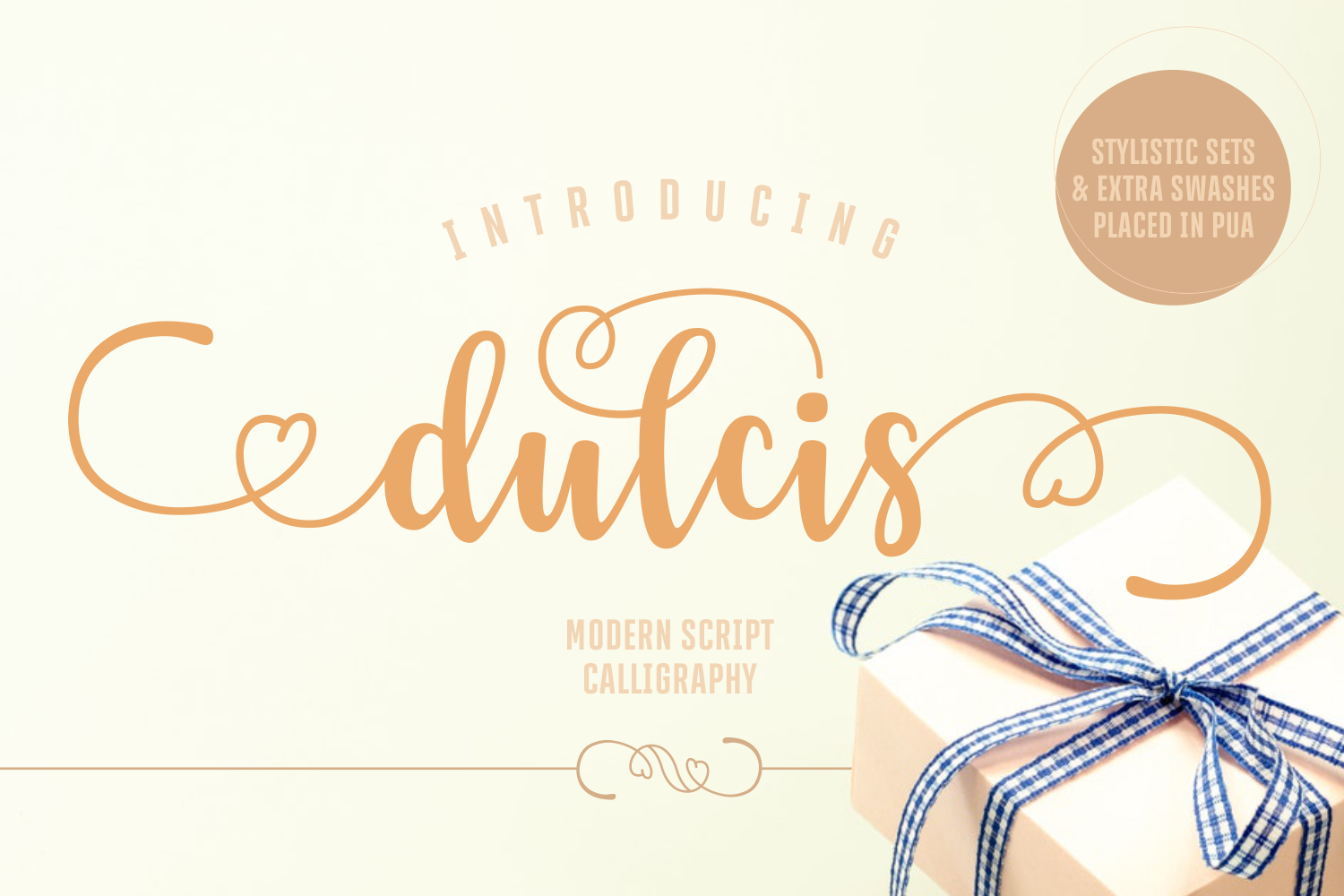Dulcis: A Handwritten Script Font for Elegant Editorial Design