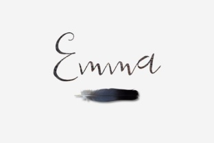 Emma: A Thin Handwritten Script Font for Elegant Craft Designs