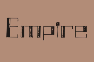 Empire Font Review: Elevating Brand Campaigns With Gustavo Luis Lucero’s Decorative Typeface