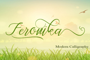 Feronika: The Elegant Calligraphy Typeface for Modern Editorial Design