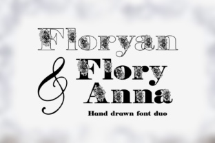 Floryan FloryAnna: The Hand Drawn Typeface for Scroll-Stopping Visuals