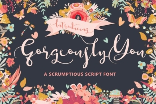 Gorgeously You: A Handcrafted Font for Creative Makers