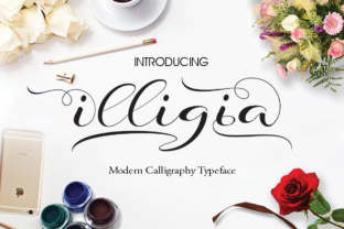 Illigia: A Stunning Script Handwritten Font for Editorial Design