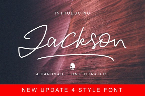 Jackson: A Modern Script Typeface for Digital Branding