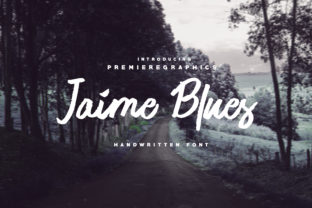 Jamie Blues: The Bold Script Handwritten Font for Creative Projects