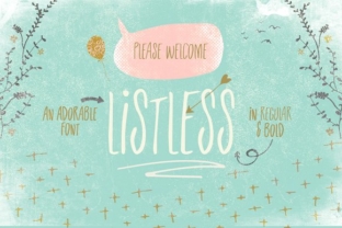 Listless: The Handcrafted Typeface for Polished Brand Identity