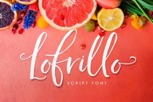 Lofrillo: The Perfect Script Handwritten Font for Crafters