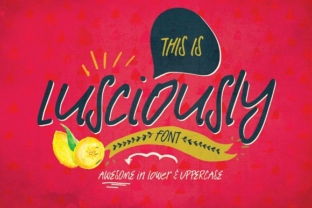 Lusciously: The Perfect Script Handwritten Font for Editorial Design