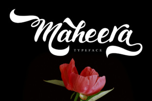 Maheera: The Handwritten Script Font for Polished Branding