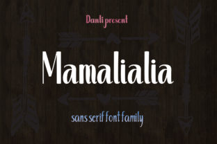 Mamalialia: A Clean Sans Serif Typeface for Modern Editorial Design