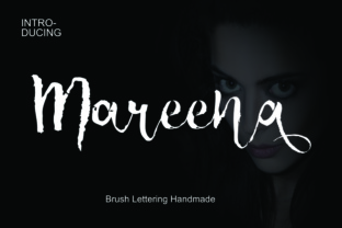 Mareena: A Playful Handwritten Script for Creative Projects