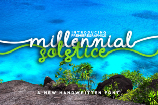 Millennial Solstice: The Perfect Script Handwritten Font for Makers