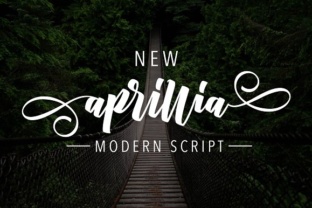 New Aprillia: The Fluid Script Font for Modern Web Design