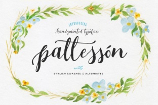 Patteson: A Script Handwritten Typeface for Modern Branding
