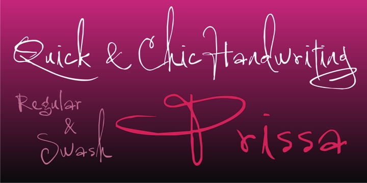 Prissa Family: A Creative Script Handwritten Font for Editorial Design