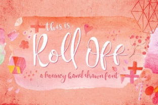Roll Off: A Premium Handcrafted Typeface for Creative Branding