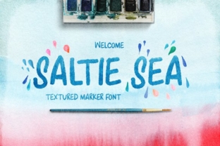 Saltie Sea: The Perfect Handcrafted Typeface for Modern Web Design