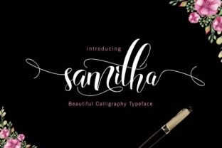 Samitha: The Modern Script Font for Handmade Creators
