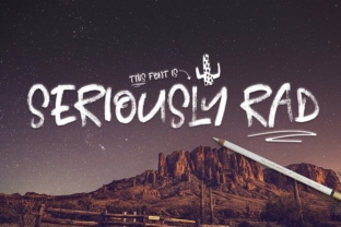 Seriously Rad: A Premium Script Handwritten Font for Bold Branding