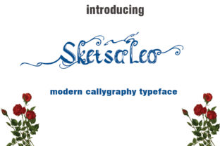Sketsa Leo: The Modern Calligraphy Script Font for Handmade Creators