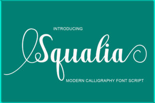 Squalia: The Modern Calligraphy Font for Polished Branding