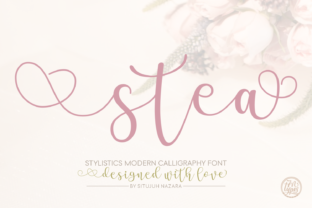 Stea: A Fun Script Handwritten Font for Creative Branding