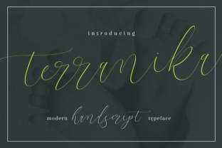 Terranika: The Modern Handwritten Font for Campaigns