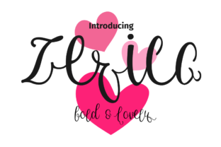 Zerica Script: The Bold Calligraphy Font for Handmade Brands